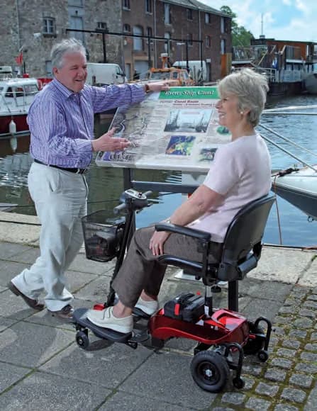 Rascal Eco 4 Light Weight 4 Wheel Scooter — photograph 1