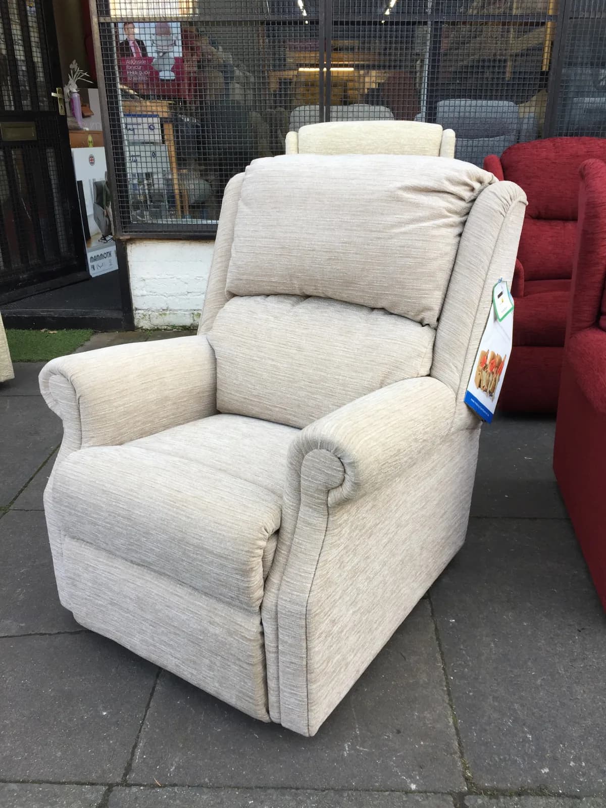 Celebrity Berwick Fixed Standard in Boucle Cream — photograph 1