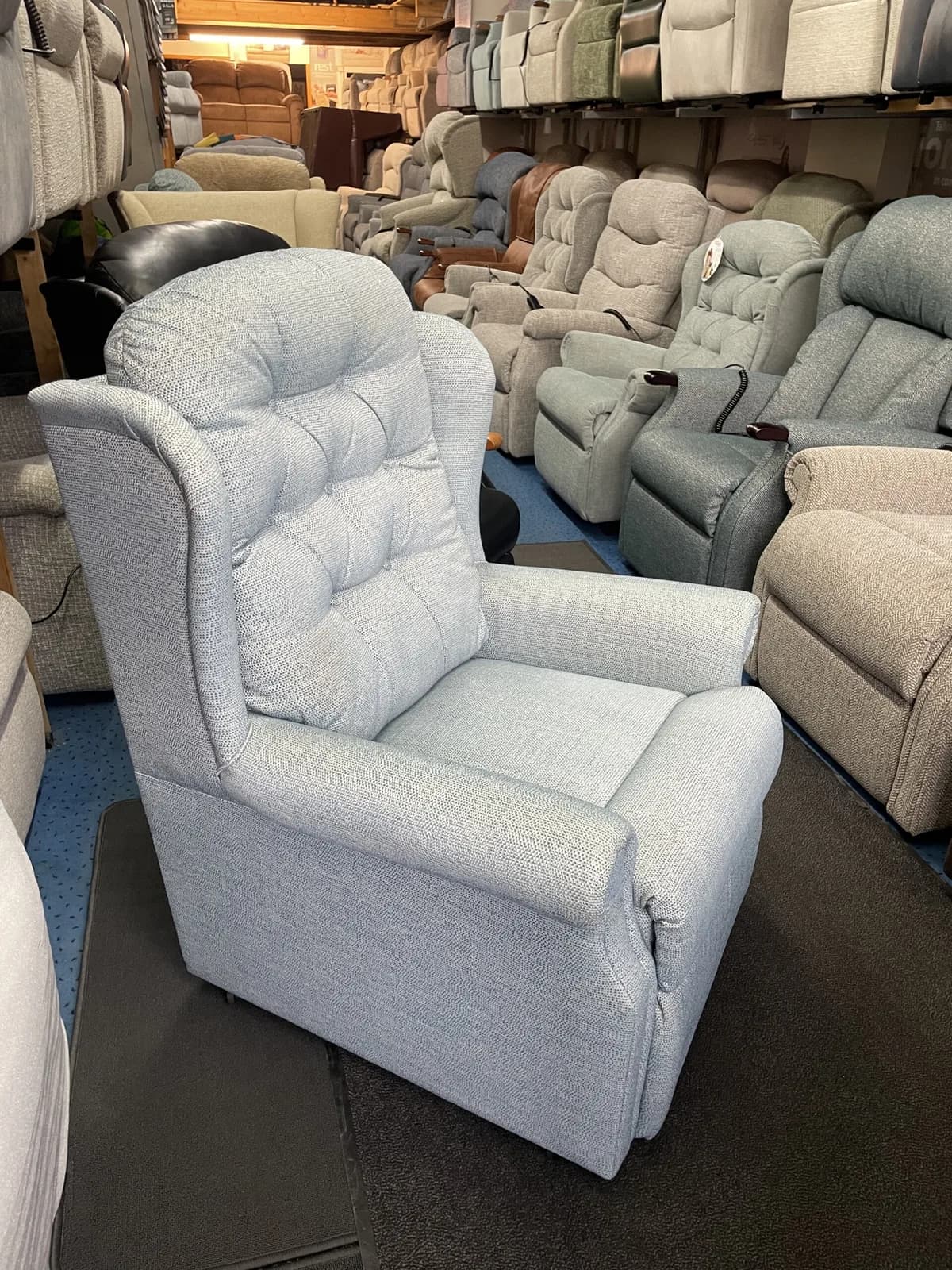 Celebrity Woburn Standard Chair in Aqua Clean Blue — photograph 1